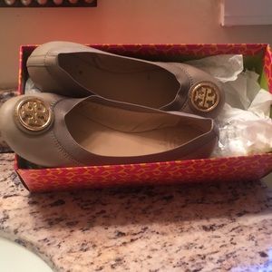 Tory Burch French Gray ballet flat
